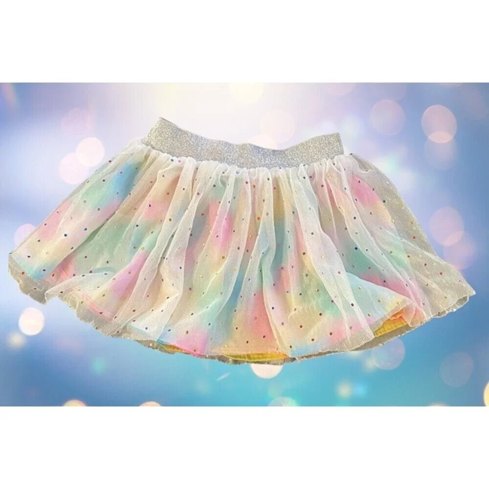 Wonder Nation Colorful Reversible Skirt